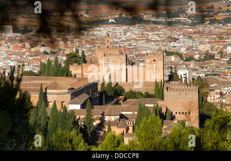 Alhambra, Granada, Andalousie, Espagne Banque D'Images