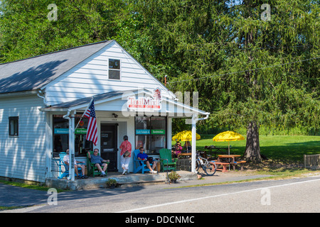 Mélange de traînée store à Boston Mills dans Parc national de Cuyahoga Valley en Ohio aux États-Unis Banque D'Images