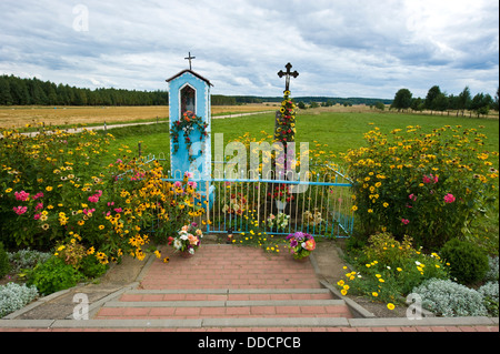 Bohoniki village, un tartare musulmane et communauté chrétienne dans l'Est de la Pologne. Banque D'Images