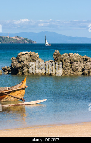 Seascape près de l'île Nosy Be, nord de Madagascar Banque D'Images