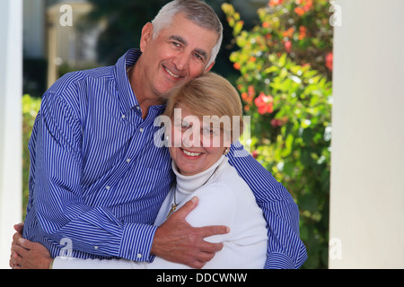 Romantic senior couple Banque D'Images