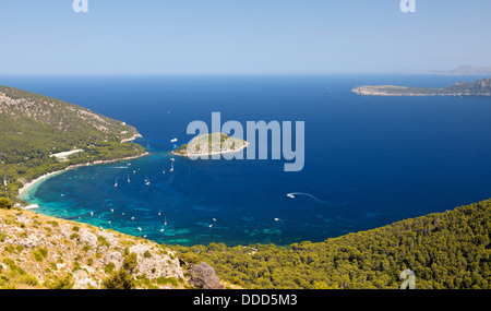 Cala Pi De La Posada en Mallorca, Espagne ( Baléares ) Banque D'Images