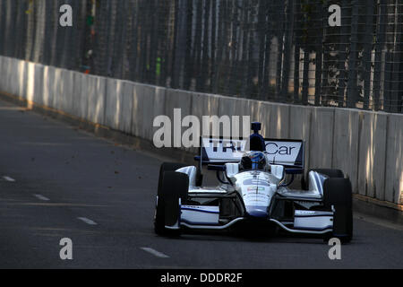 Baltimore, Maryland, USA. Août 31, 2013. F1, Grand Prix de Baltimore, Baltimore, MD, le 30 août au 1er septembre 2013, Sebastian Saavedra, Dragon Racing © Ron Bijlsma/ZUMAPRESS.com/Alamy Live News Banque D'Images