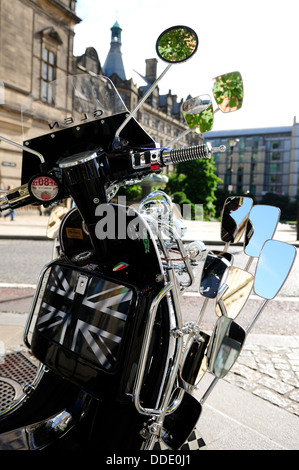 Scooter Vespa. Banque D'Images