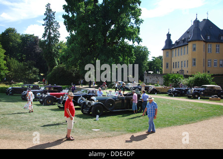 Les Classic Days 2013 à Dyck Château près de Düsseldorf, Rhénanie du Nord-Westphalie, Allemagne, Europe Banque D'Images