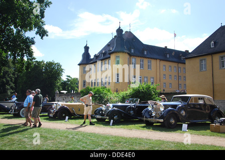 Les Classic Days 2013 à Dyck Château près de Düsseldorf, Rhénanie du Nord-Westphalie, Allemagne, Europe Banque D'Images