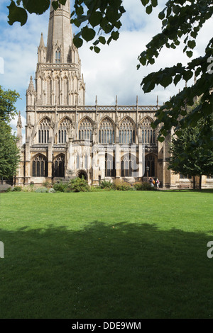 L'église paroissiale médiévale de St Mary Redcliffe, Bristol. Banque D'Images