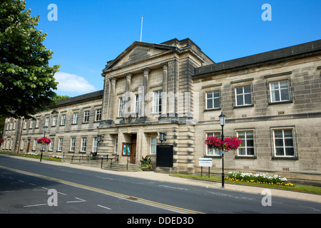 Les bureaux du conseil d'arrondissement d'Harrogate, Crescent Gardens, Harrogate Banque D'Images