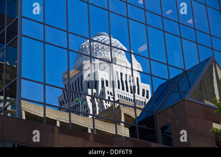 Centre-ville de Louisville, KY, États-Unis d'Amérique Banque D'Images