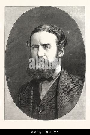 SIR JOHN LUBBOCK, BART., député de Maidstone, GRAVURE 1876, UK, Grande-Bretagne, britannique, Europe, France, Grande-Bretagne, Europe Banque D'Images