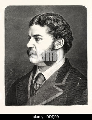 Sir Arthur Seymour Sullivan MVO, 13 mai 1842 - 22 novembre 1900, était un compositeur anglais Banque D'Images