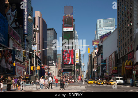 TIMES SQUARE MANHATTAN NEW YORK USA Banque D'Images