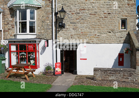 Reeth Bureau de poste, Swaledale, Yorkshire du Nord, Yorkshire Dales National Park, England, UK. Banque D'Images