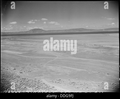 Tule Lake, en Californie. Une vue panoramique de la terre agricole qui sera cultivé par evacue . . . 537427 Banque D'Images