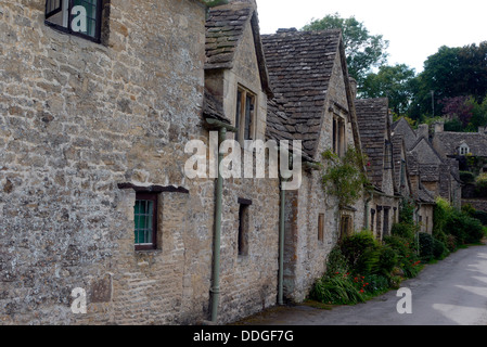 Arlington Row, Bibury, Gloucestershire, Cotswolds, England, UK Banque D'Images