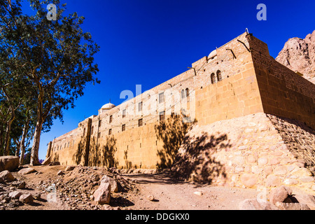 Le Monastère de Sainte Catherine . Sinaï, Égypte Banque D'Images