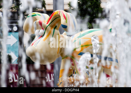 Gromit a été déclenchée à l'été 2013 une exposition d'art public / trail dans la ville de Bristol, Royaume-Uni. Banque D'Images