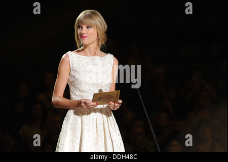 Taylor Swift à la Canadian Country Music Association Awards 2012. Banque D'Images