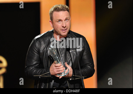 Johnny Reid au Canadian Country Music Association Awards 2012. Banque D'Images