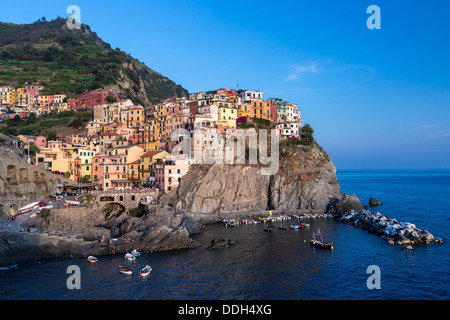 Manarola, Cinque Terre, ligurie, italie Banque D'Images