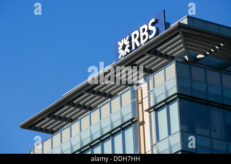 Un immeuble de bureaux occupé par Royal Bank of Scotland (RBS). Banque D'Images