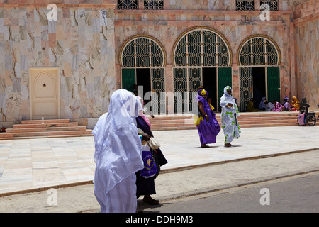 Khalifa Ababacar Sy Mosquée, Tivaouane, Sénégal, Afrique Banque D'Images