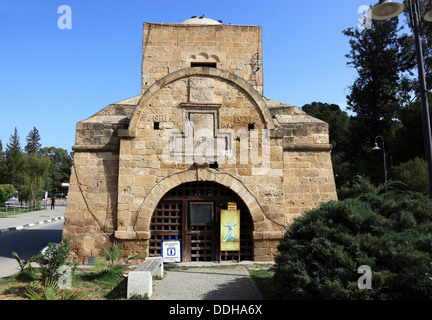 Lefkosa, Lefkosia, Nicosie, Chypre du Nord, l'Girne Kapisi, Kyrenia-gate ou Girne-gate dans le nord de la vieille ville Banque D'Images