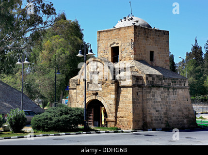 Lefkosa, Lefkosia, Nicosie, Chypre du Nord, l'Girne Kapisi, Kyrenia-gate ou Girne-gate dans le nord de la vieille ville Banque D'Images