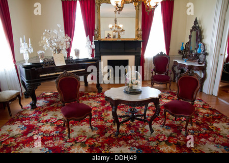 La première Maison Blanche de la Confédération, Montgomery, AL, États-Unis d'Amérique Banque D'Images