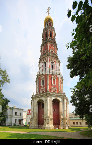 Six étages du clocher, Nowodewitschi Monastyr ou nouveau couvent Novodievitchi Banque D'Images