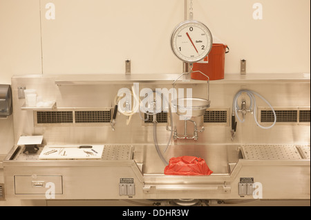 Laboratoire d'autopsie à l'État Bureau des examinateurs médicaux - Morgue Banque D'Images