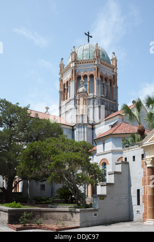 Flagler Memorial Presbyterian Church à Saint Augustine, Florida, USA Banque D'Images