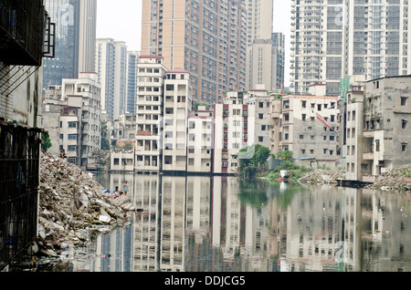 Xian Cun Village , Guangzhou , Chine Banque D'Images