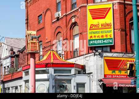 Chinatown et Kensington Market à Toronto;Ontario;Canada;Amérique du Nord Banque D'Images