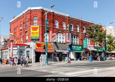 Chinatown et Kensington Market à Toronto;Ontario;Canada;Amérique du Nord Banque D'Images