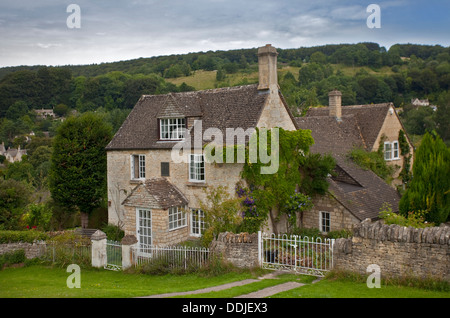 Chalet à Sheepscombe, Gloucestershire, Angleterre Banque D'Images