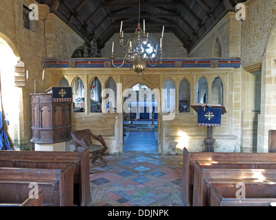 Chapelle de Brympton d'Evercy, Yeovil, Somerset, England, UK Banque D'Images