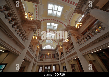 Bibliothèque centrale de Liverpool chambres Hornby Banque D'Images