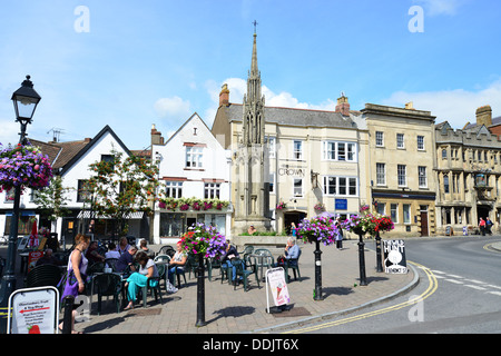 Market Place, Glastonbury, Somerset, England, United Kingdom Banque D'Images