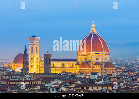 La cathédrale Duomo de Florence Banque D'Images