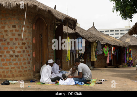 Des éléments traditionnels du marché nigérian, Abuja, Nigéria Banque D'Images