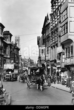 Fleet Street, à l'Est, la ville de London (c1910s ?). Artiste : Inconnu Banque D'Images