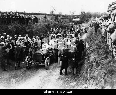 SF bord dans un Napier, 1903 course Gordon Bennett. Artiste : Inconnu Banque D'Images