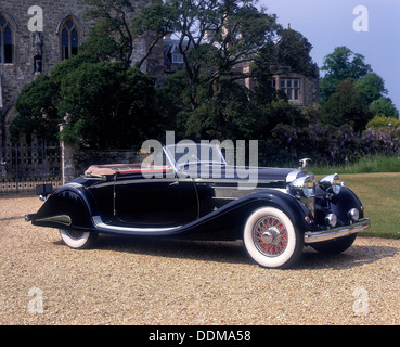 1937 Hispano-Suiza K6. Artiste : Inconnu Banque D'Images