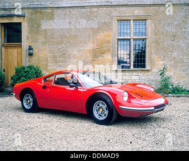 1973 Ferrari Dino 246 GT. Artiste : Inconnu Banque D'Images