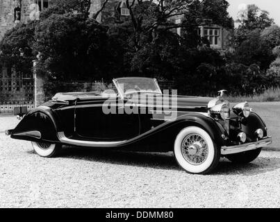 1937 Hispano-Suiza K6 d'une voiture. Artiste : Inconnu Banque D'Images