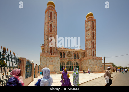 Khalifa Ababacar Sy Mosquée, Tivaouane, Sénégal, Afrique Banque D'Images