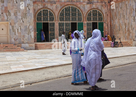 Khalifa Ababacar Sy Mosquée, Tivaouane, Sénégal, Afrique Banque D'Images