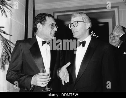 John Major (1943- ), Premier ministre britannique (1990-1997), 1992. Artiste : Inconnu Banque D'Images