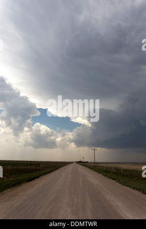 Storm Chasing Images Banque D'Images